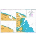 British Admiralty Nautical Chart 3574 Ports on the North and North East Coast of Sumatera