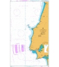 British Admiralty Nautical Chart 3635 Cabo Mondego to Cabo Espichel