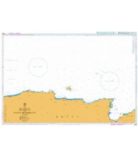 British Admiralty Nautical Chart 3678 Rethymnon to Kolpos Mirampellou
