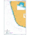 British Admiralty Nautical Chart 3700 Weligama to Colombo