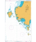 British Admiralty Nautical Chart  3727 Approaches to Ao Sattahip