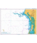 British Admiralty Nautical Chart 3766 Approaches to Esbjerg including Horns Rev
