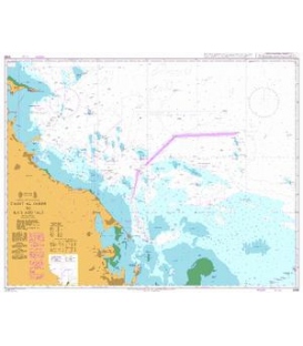 British Admiralty Nautical Chart 3788 Fasht al Jarim to Ra's Abu `Ali