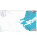 British Admiralty Nautical Chart 3847 Approaches to Tampa Bay