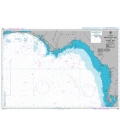 British Admiralty Nautical Chart 3852 Santa Rosa Island to Tampa Bay