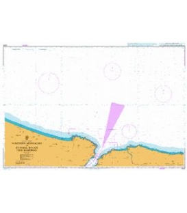 British Admiralty Nautical Chart 3930 Northern Approaches to Istanbul Bogazi (The Bosporus)