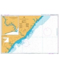 British Admiralty Nautical Chart 3977 Maceio to Aracaju