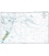 British Admiralty Nautical Chart 4061 South Pacific Ocean - Western Portion