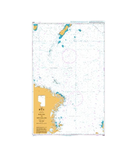 UKHO BA Chart 4012 North Atlantic Ocean Southern Part 