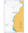 British Admiralty Nautical Chart 4104 Lisboa (Lisbon) to Freetown