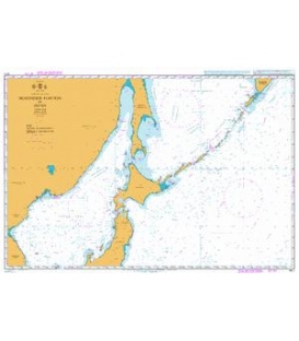 British Admiralty Nautical Chart 4511 Northern Portion of Japan