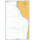 British Admiralty Nautical Chart 4608 Guayaquil to Valparaiso