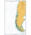 British Admiralty Nautical Chart 4609 Valparaiso to Islas Diego Ramirez