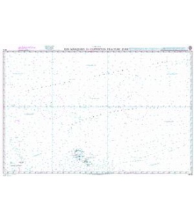 British Admiralty Nautical Chart 4619 Iles Marquises to Clipperton Fracture Zone