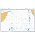 British Admiralty Nautical Chart 4703 Gulf of Aden to the Maldives and Seychelles Group