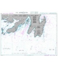British Admiralty Nautical Chart 4734 Saint-Pierre To/A St John's
