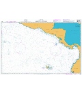 British Admiralty Nautical Chart 4811 Mexico to Ecuador