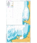 British Admiralty Australian Nautical Chart AUS81 Approaches to Geraldton