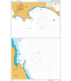 British Admiralty Australian Nautical Chart AUS140 Approaches to Portland