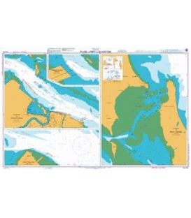British Admiralty Australian Nautical Chart AUS244 South Trees Point to Auckland Point