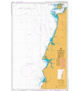 British Admiralty Australian Nautical Chart AUS301 Booby Island to Archer River
