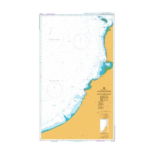 British Admiralty Australian Nautical Chart AUS324 Lacepede Islands to ...
