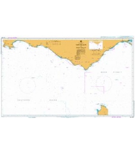British Admiralty Australian Nautical Chart AUS349 Cape Nelson to Port Phillip