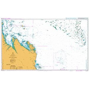 British Admiralty Australian Nautical Chart AUS367 Swain Reefs to ...