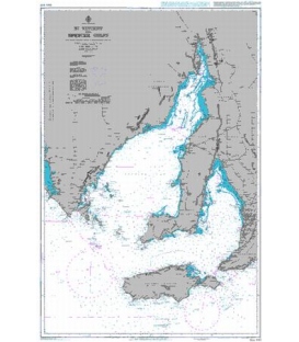 British Admiralty Australian Nautical Chart AUS444 St Vincent and Spencer Gulfs